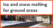 ice and snow melting systems for driveways