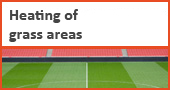 heating of grass surfaces